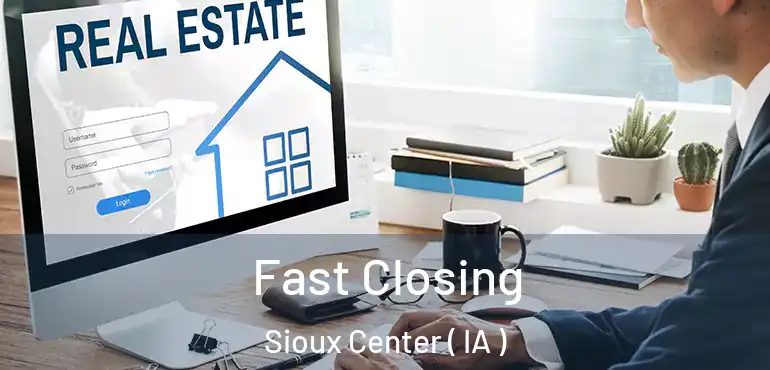  Fast Closing Sioux Center ( IA )