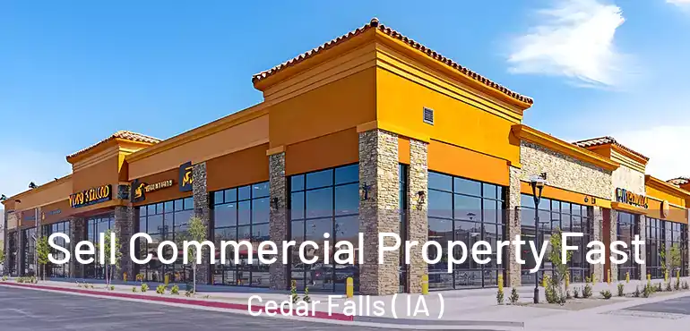  Sell Commercial Property Fast Cedar Falls ( IA )
