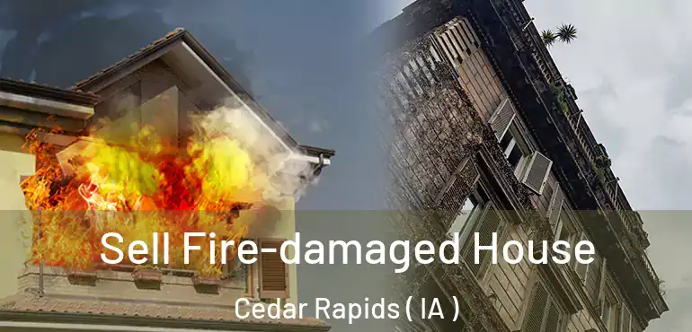  Sell Fire-damaged House Cedar Rapids ( IA )