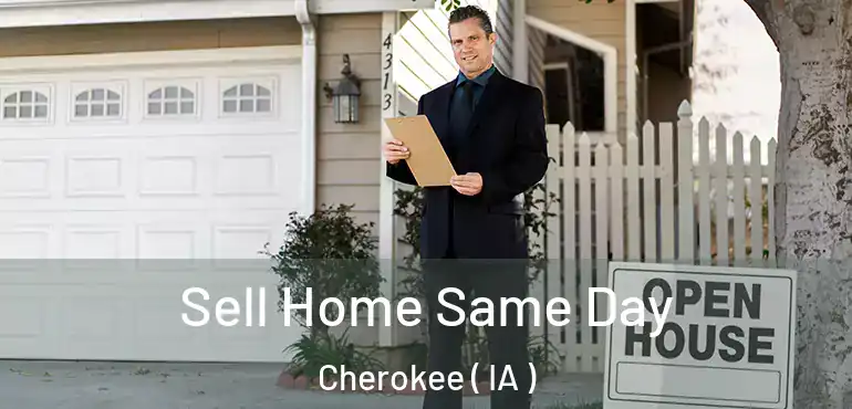  Sell Home Same Day Cherokee ( IA )
