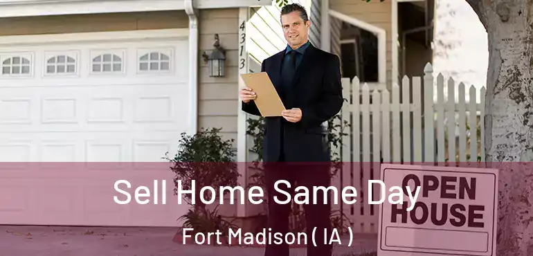  Sell Home Same Day Fort Madison ( IA )
