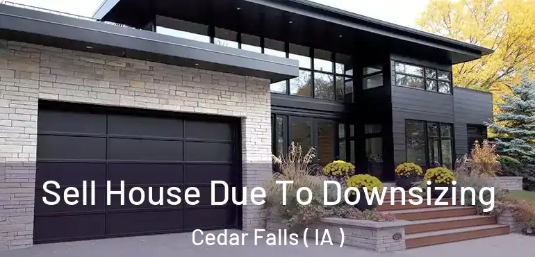  Sell House Due To Downsizing Cedar Falls ( IA )