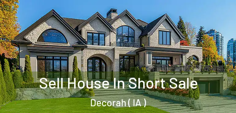  Sell House In Short Sale Decorah ( IA )