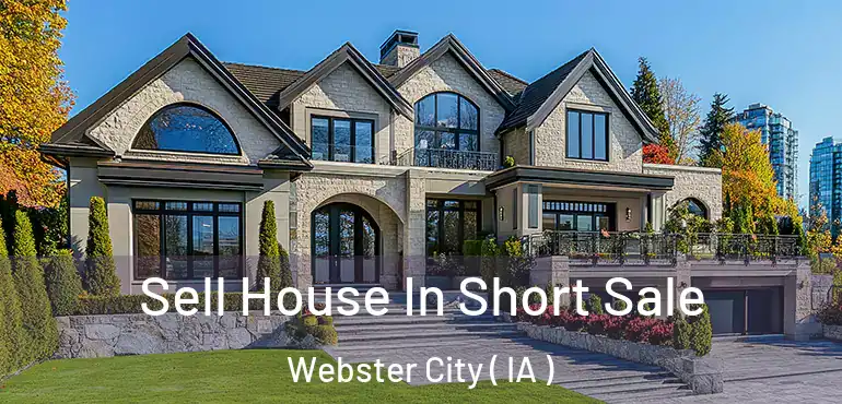  Sell House In Short Sale Webster City ( IA )