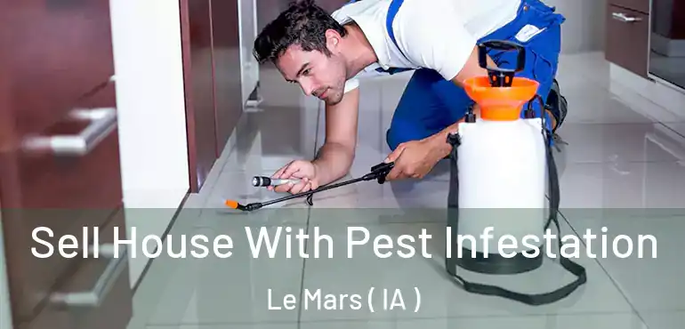  Sell House With Pest Infestation Le Mars ( IA )