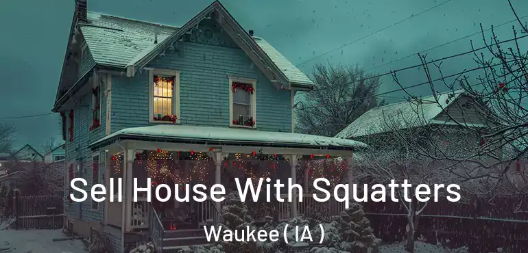  Sell House With Squatters Waukee ( IA )