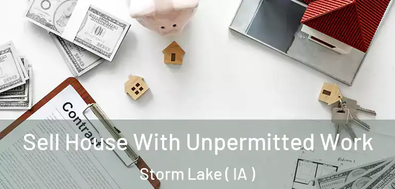  Sell House With Unpermitted Work Storm Lake ( IA )