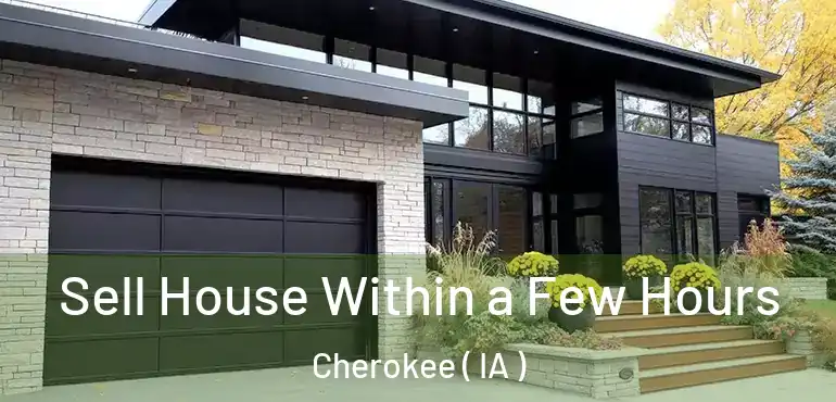  Sell House Within a Few Hours Cherokee ( IA )
