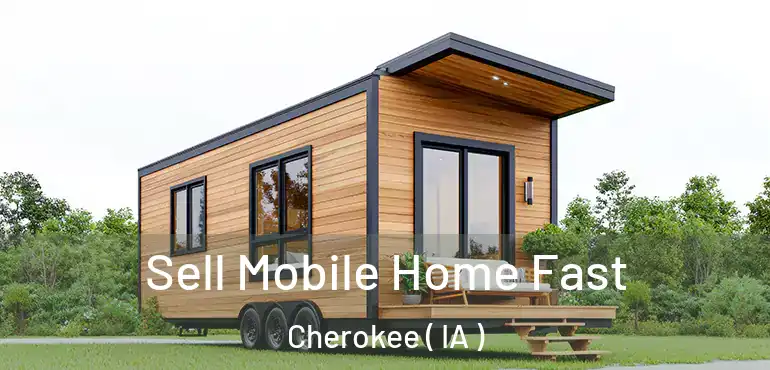  Sell Mobile Home Fast Cherokee ( IA )