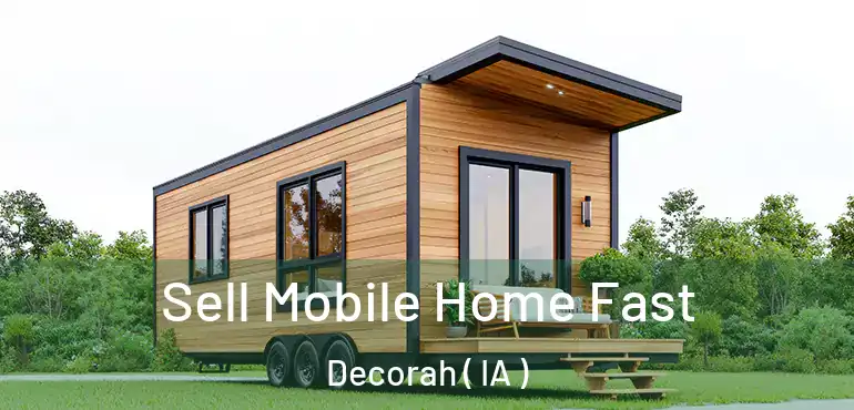  Sell Mobile Home Fast Decorah ( IA )