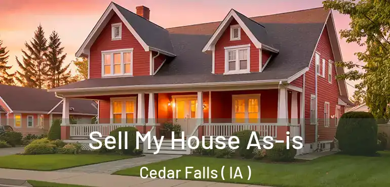  Sell My House As-is Cedar Falls ( IA )