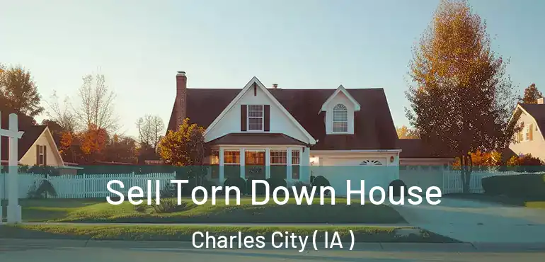  Sell Torn Down House Charles City ( IA )
