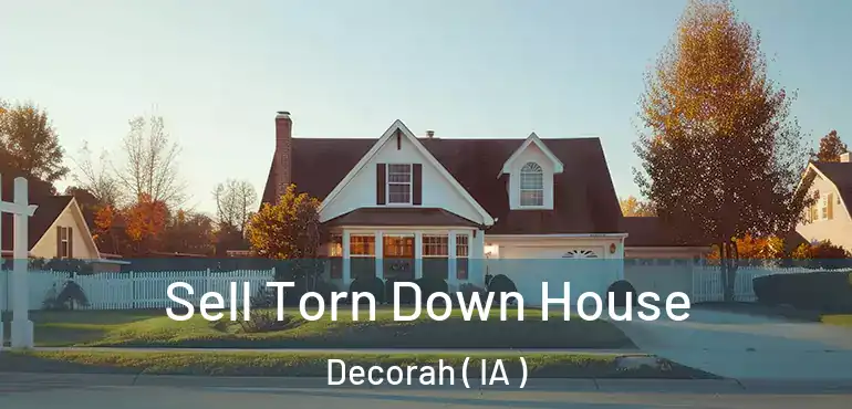  Sell Torn Down House Decorah ( IA )