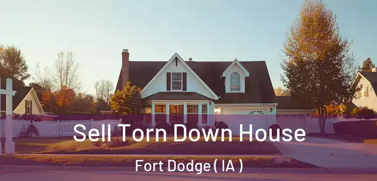  Sell Torn Down House Fort Dodge ( IA )