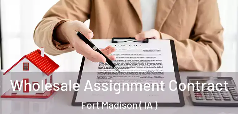  Wholesale Assignment Contract Fort Madison ( IA )