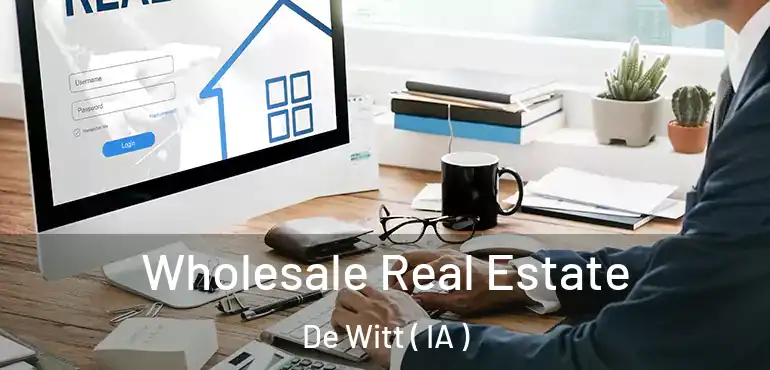  Wholesale Real Estate De Witt ( IA )