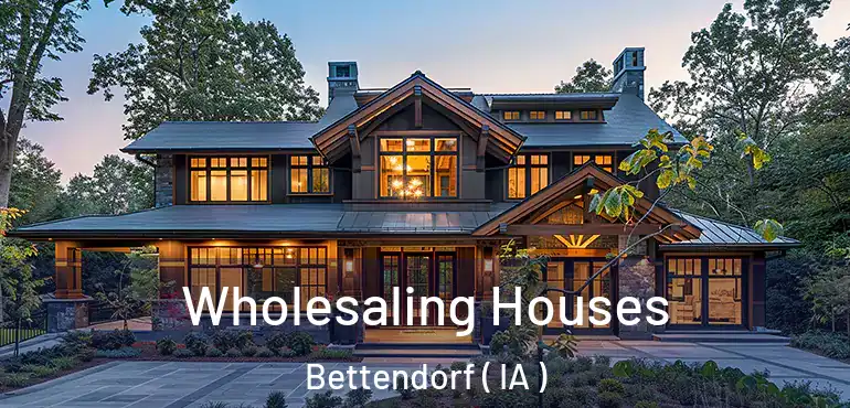  Wholesaling Houses Bettendorf ( IA )