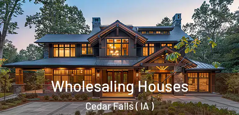  Wholesaling Houses Cedar Falls ( IA )