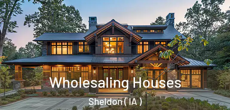  Wholesaling Houses Sheldon ( IA )