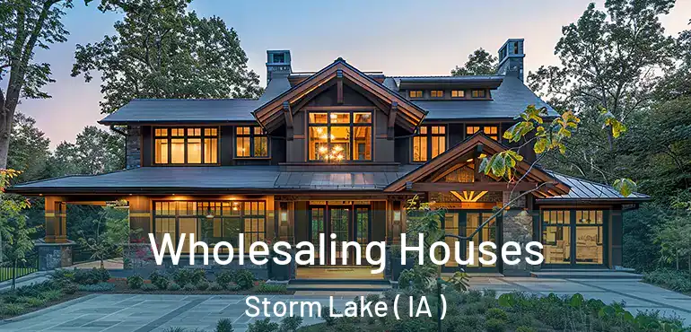  Wholesaling Houses Storm Lake ( IA )