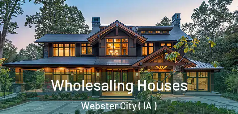  Wholesaling Houses Webster City ( IA )