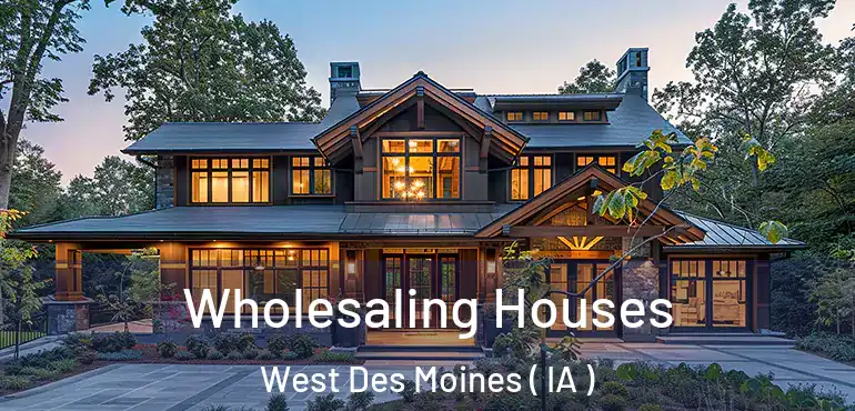  Wholesaling Houses West Des Moines ( IA )